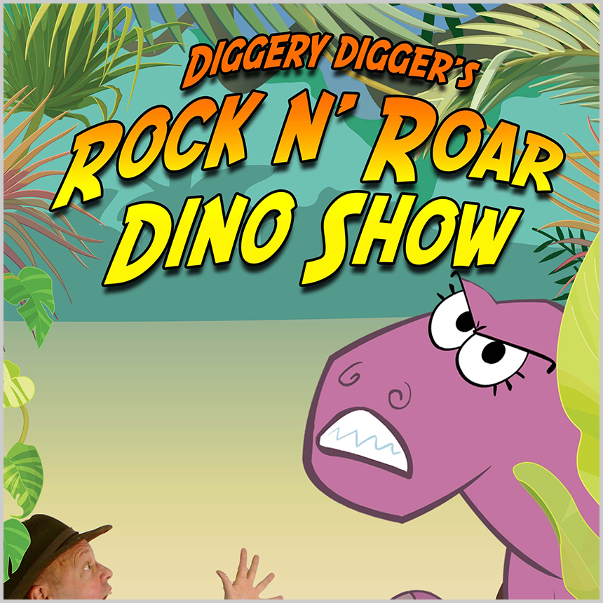 The Diggery Dino Show Fuzion Entertainment fuzion 
