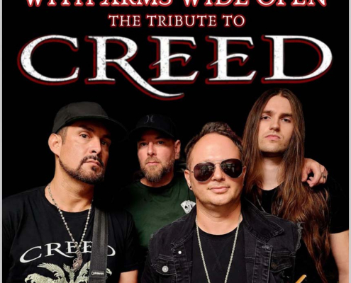 creed tribute with arms wide open