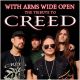 creed tribute with arms wide open
